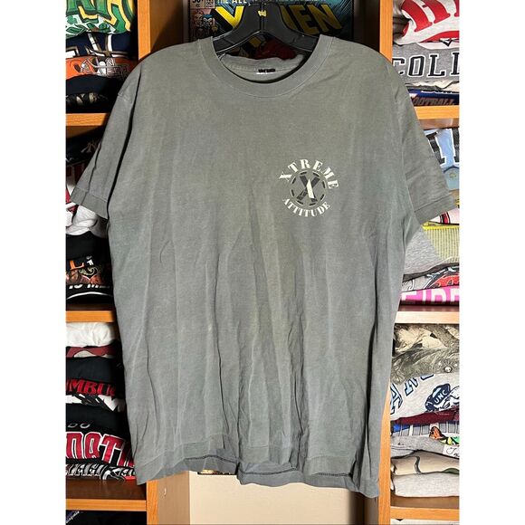 Vintage 90s XTreme Attitude Single Stitch Skater Tee - Picture 2 of 7